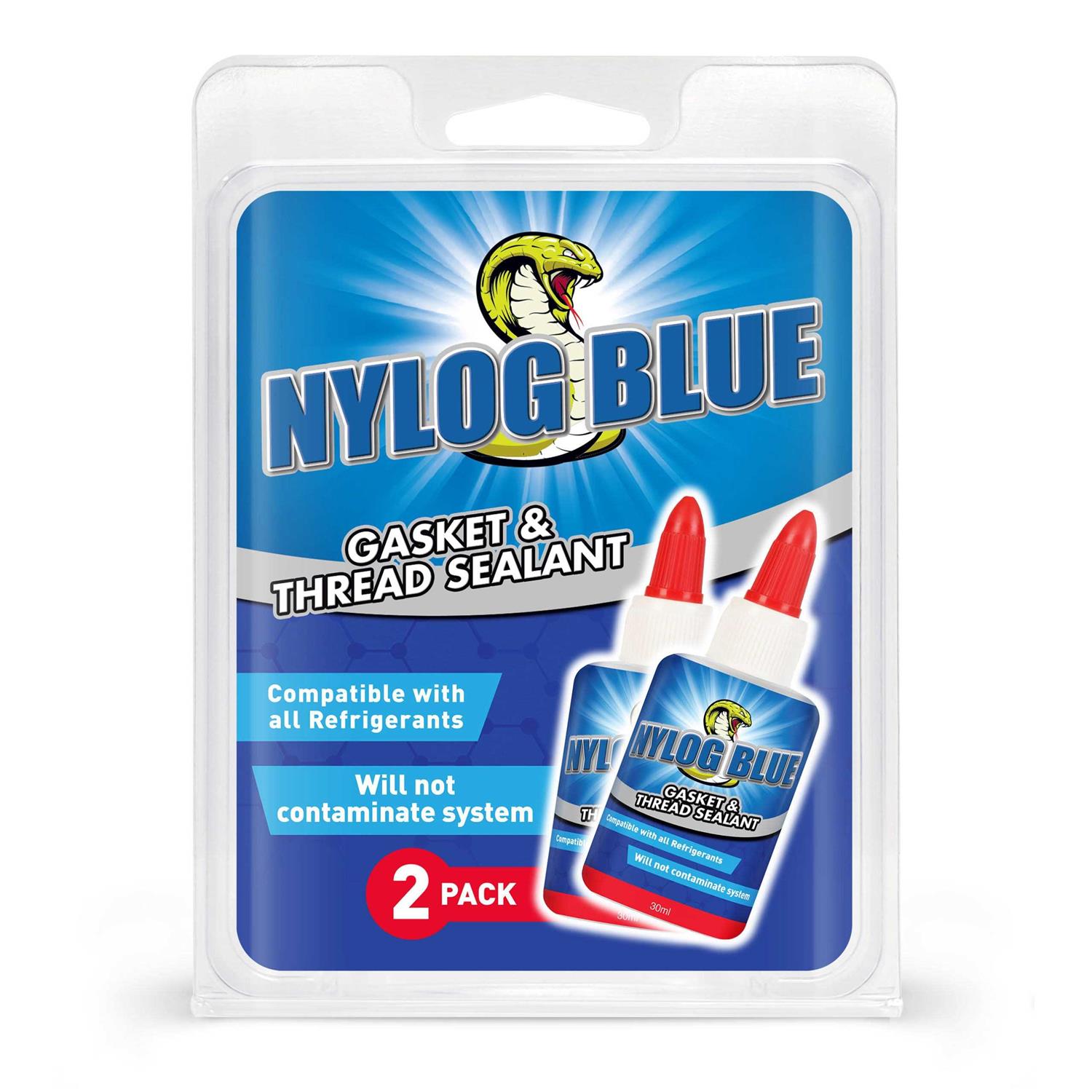 Refrigeration Technologies RT201B Nylog Blue Gasket and Thread Sealant - Zenithce