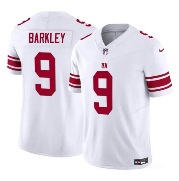 New York Giants #9 Matt Barkley White 2023 F.U.S.E. Vapor Untouchable Limited Stitched Jersey - Zenithce