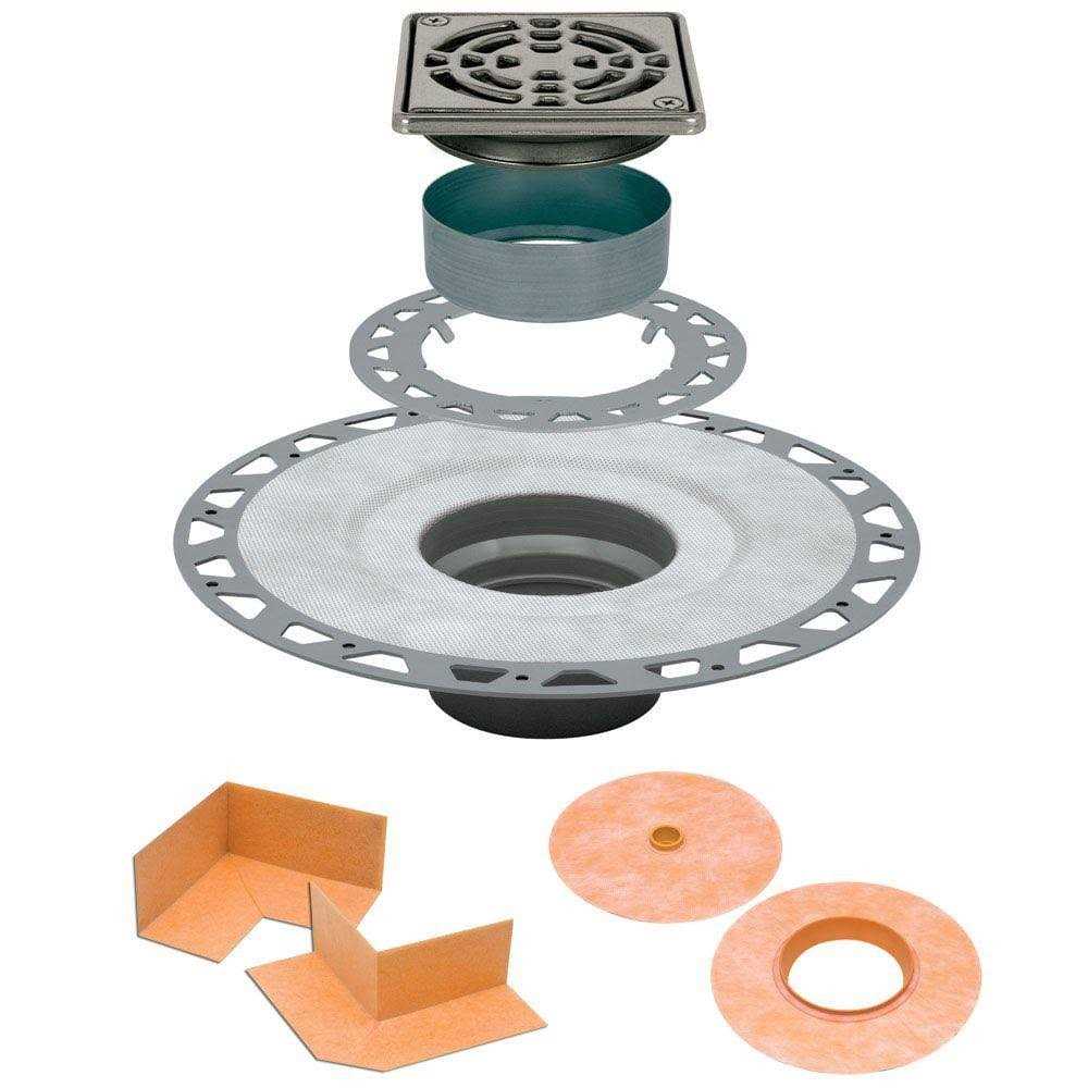 Schluter Kerdi Center Shower Tray - Zenithce