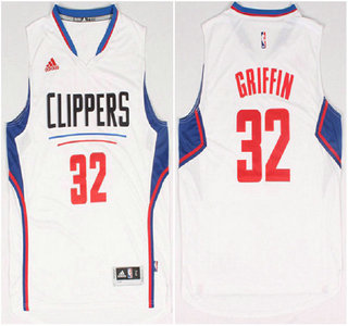 Los Angeles Clippers #32 Blake Griffin Revolution 30 Swingman 2015 New White Jersey - Zenithce