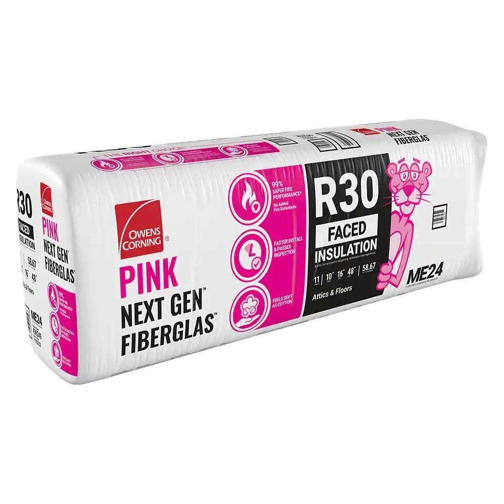 Owens Corning R-21 Unfaced Fiberglass Insulation Batt 15 in. x 93 - Zenithce