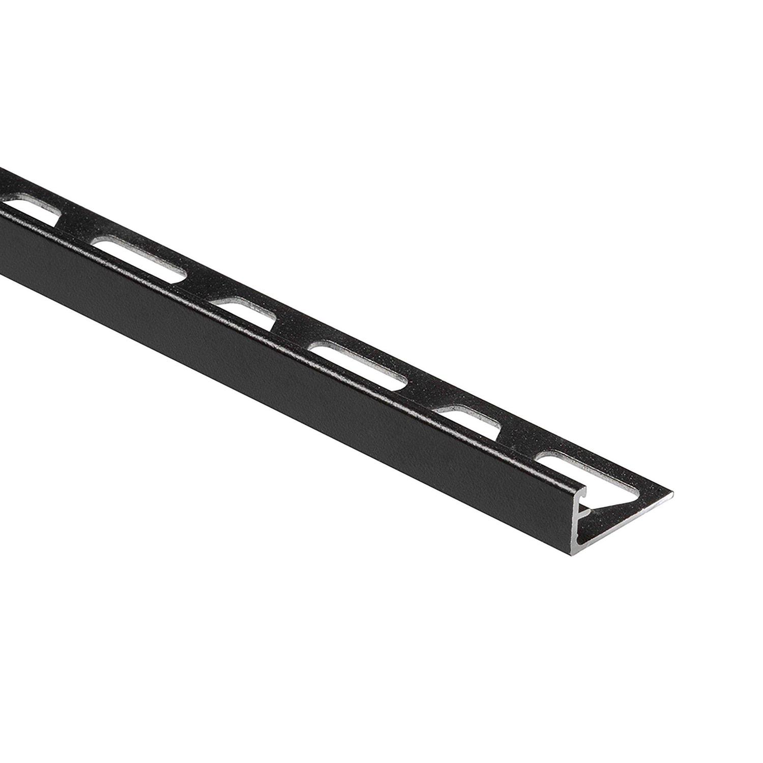 Schluter Jolly Edge Trim 3/8 inch Aluminum Bright White - Zenithce
