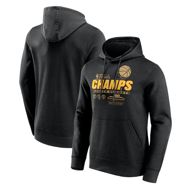 Denver Nuggets Black 2023 Champions Shotclock Graphic Hoodie - Zenithce