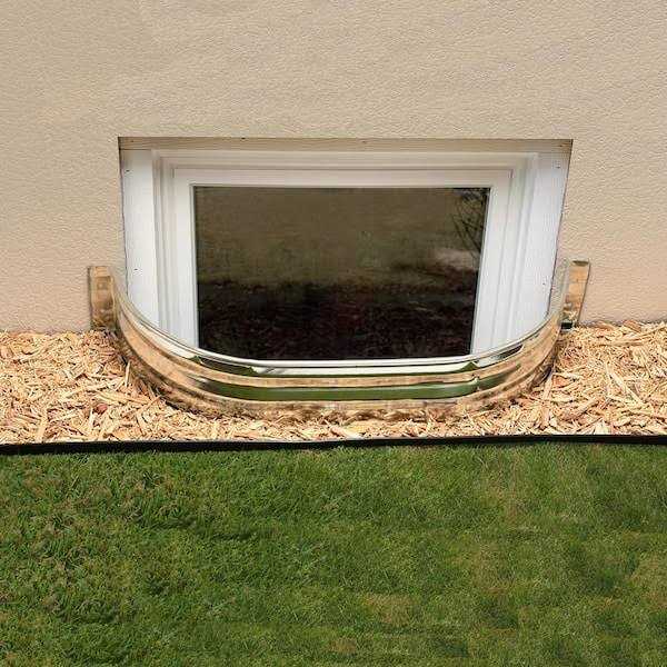 SHAPE PRODUCTS 36 in. D x H Galvanized Steel Egress Window Well - Zenithce