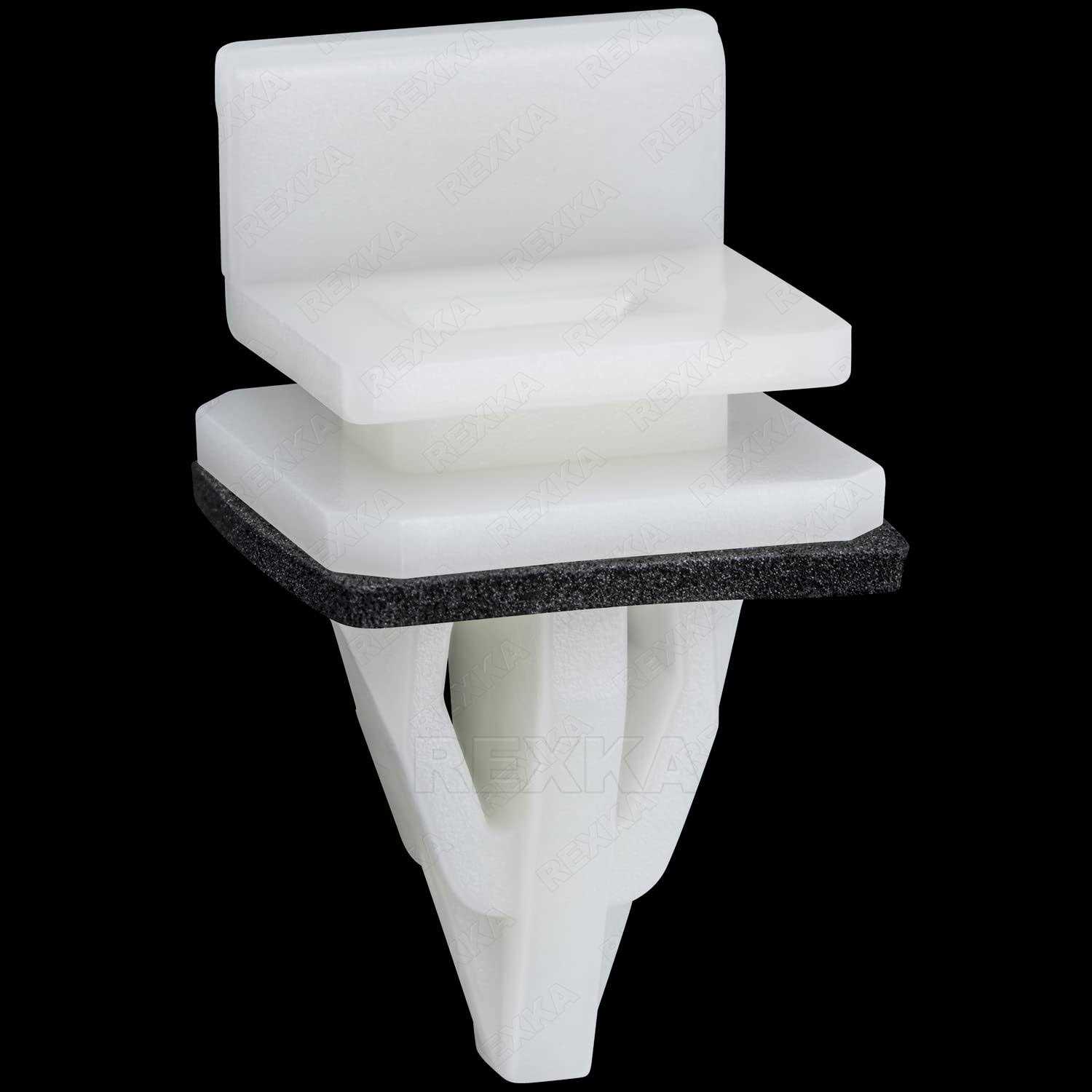 Rexka Rocker Panel Moulding Clip 11547581 for GM Chevrolet Buick Cadillac GMC Enclave - Zenithce