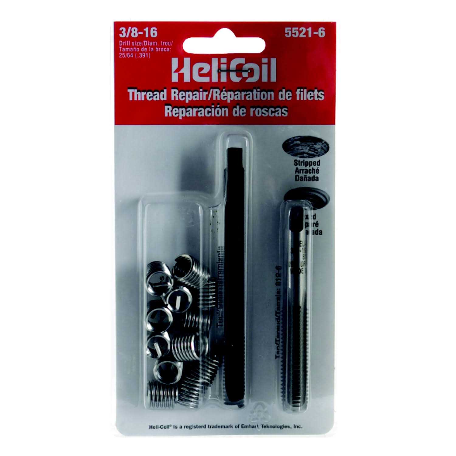 Helicoil 5521-5 Thread Repair Kit - Zenithce