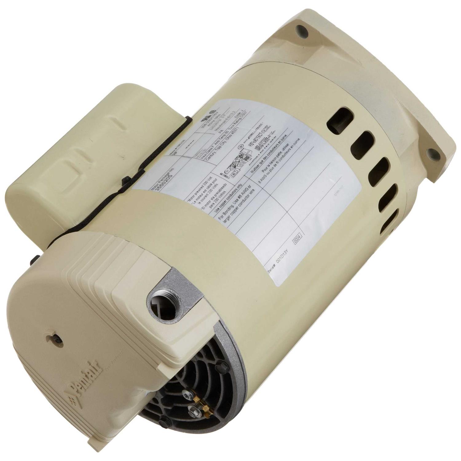 Pentair 355012S Energy Efficient Single Speed Replacement Motor - Zenithce
