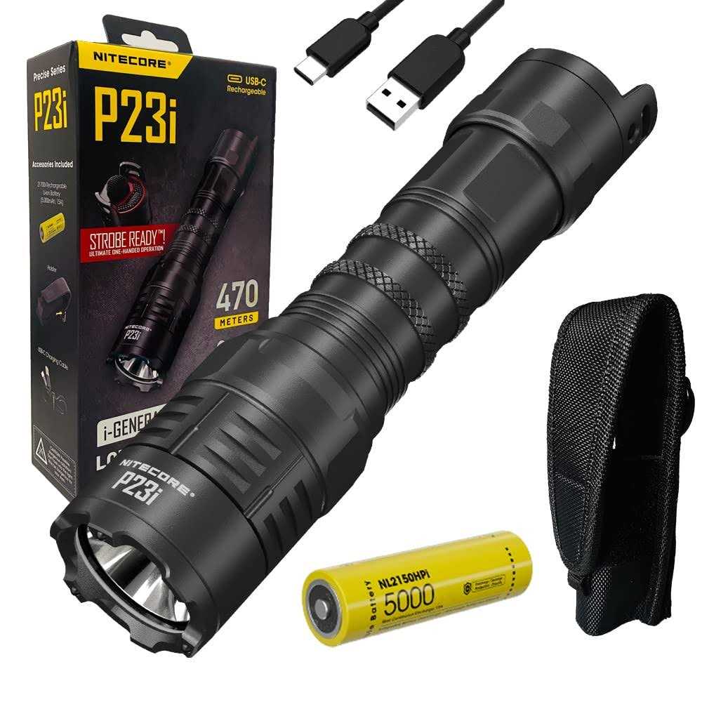 Nitecore P23i 3000 Rechargeable Flashlight - Zenithce