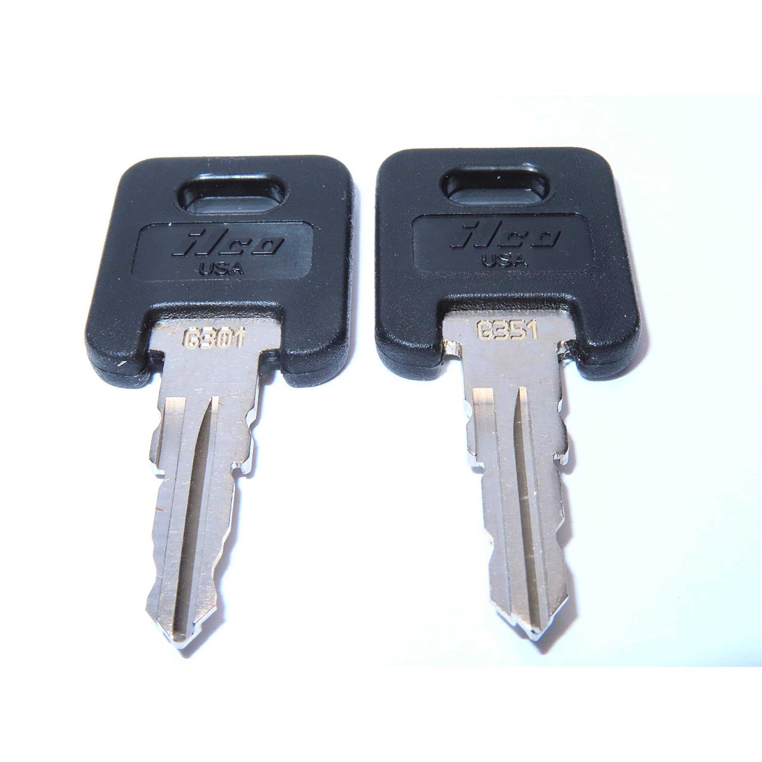 Ilco Rv Motorhome Trailer Keys Cut to Lock/key Number from Hf301 T0 Hf325 Working Keys Travel Trailer Motor Home Toy Hauler Keys - Zenithce