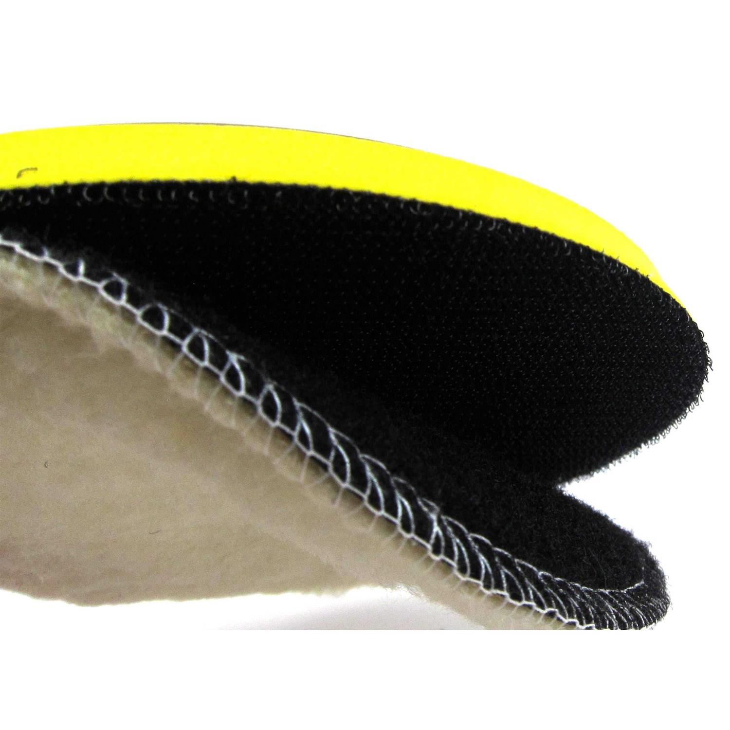 Elitexion Backing Plate For Polishing Buffering Soft Wool With Hook And Loop Pad - Zenithce
