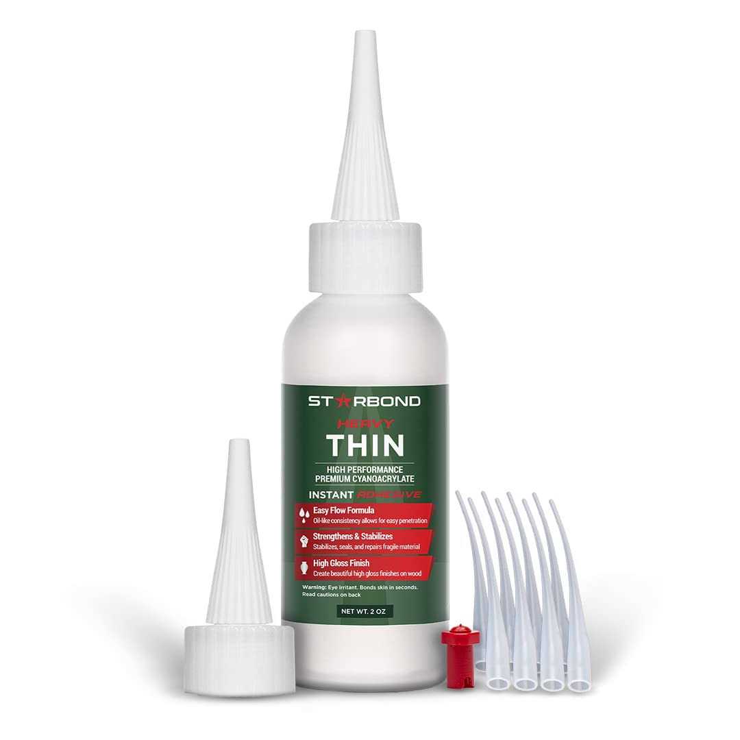 Starbond EM-150 Medium Premium CA Super Glue Extra Microtips - Zenithce