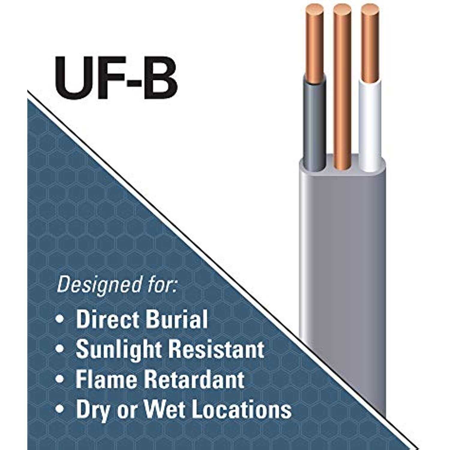 Southwire 12/2UF-WGX50 Building Wire 50′ - Zenithce