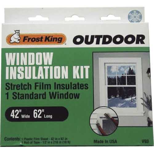 Frost King V86m Heavy Duty Patio Door Shrink Kit - Zenithce