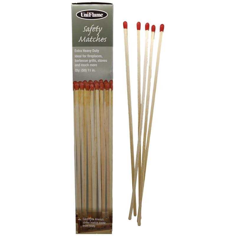 Extra Heavy Duty Long Safety Matches Long Wooden Fireplace Matches For Candles - Zenithce