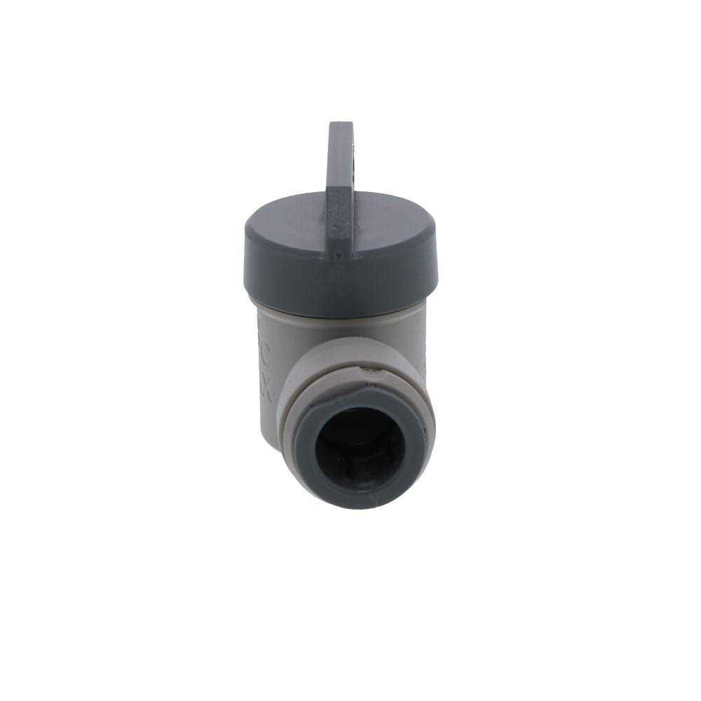 John Guest PPSV040808WP Shut-Off Valve 1/4 in Connection - Zenithce