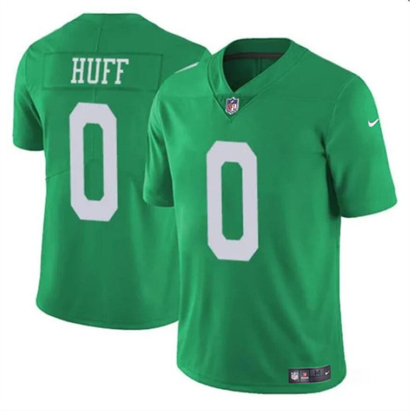 Philadelphia Eagles #0 Bryce Huff Green Vapor Untouchable Throwback Limited Stitched Jersey - Zenithce