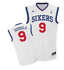 Philadelphia 76ers #9 Andre Iguodala White Swingman Jersey - Zenithce