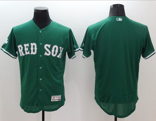 Red Sox Blank Green Celtic Flexbase Authentic Collection Stitched Jersey - Zenithce