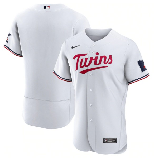 Minnesota Twins White 2023 Flex Base Stitched Jersey - Zenithce