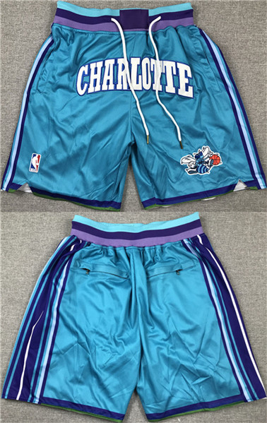 Charlotte Hornets Teal Shorts - Zenithce
