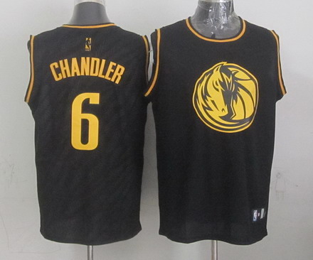 Dallas Mavericks #6 Tyson Chandler Revolution 30 Swingman 2014 Christmas Day Black Jersey - Zenithce