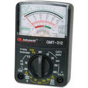 Gardner Bender GMT-312 Analog Multimeter - Zenithce