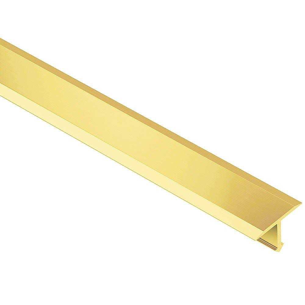 Schluter Tile Edging RENO-T Profile Satin Nickel Anodized Aluminum - Zenithce