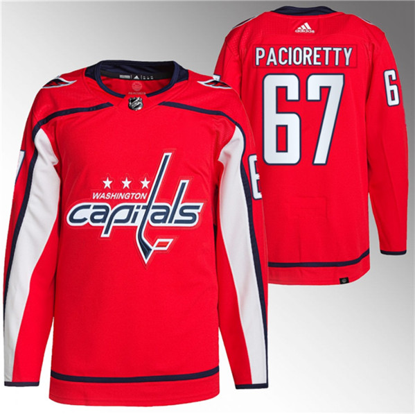 Washington Capitals #67 Max Pacioretty Red Stitched Jersey - Zenithce