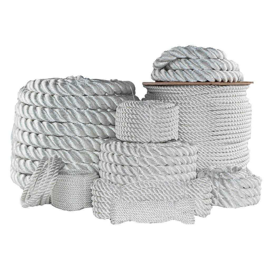 Sgt Knots Twisted 100% Cotton Rope for Diy Projects - Zenithce
