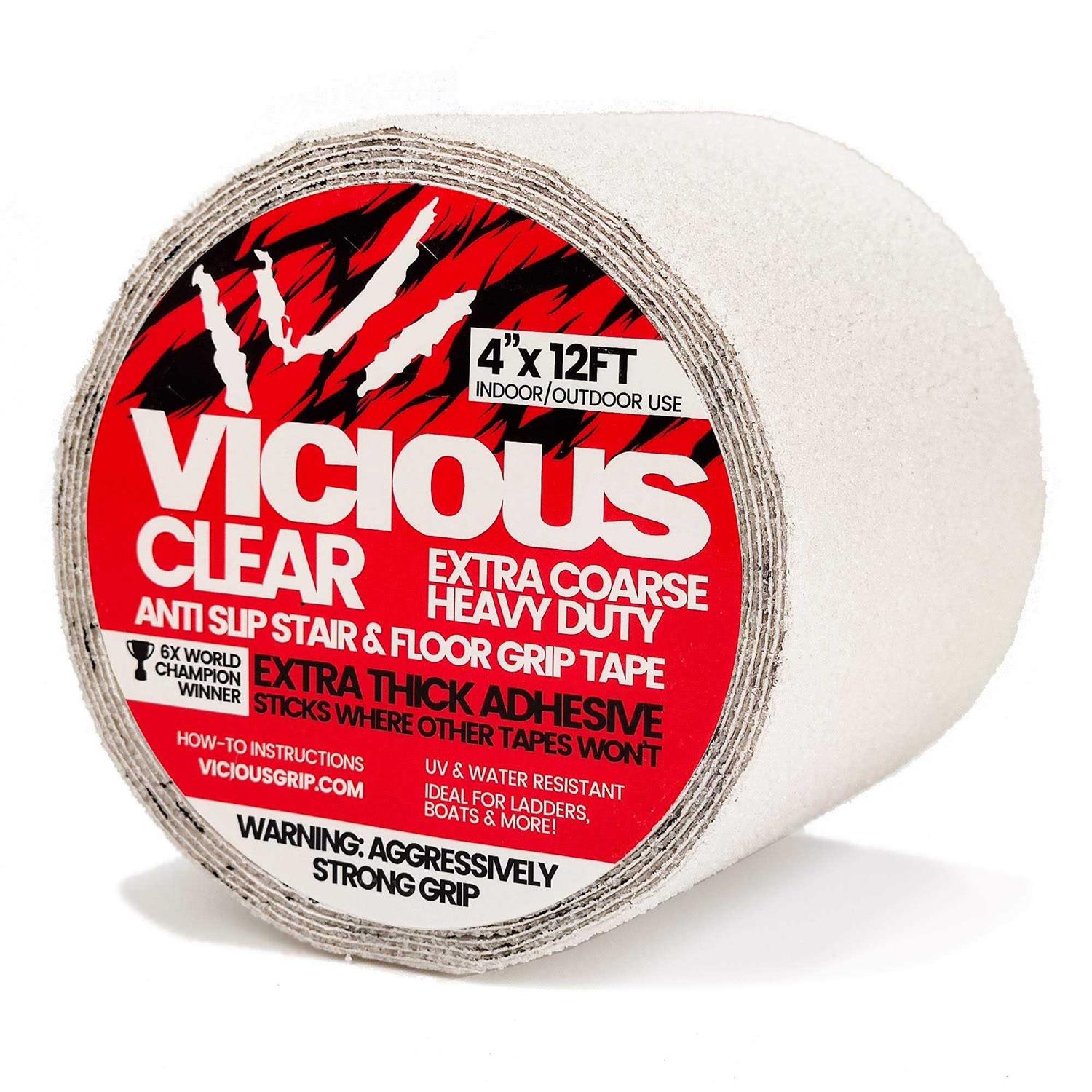 Vicious Anti Slip Tape 15′ Roll Extra Coarse - Zenithce