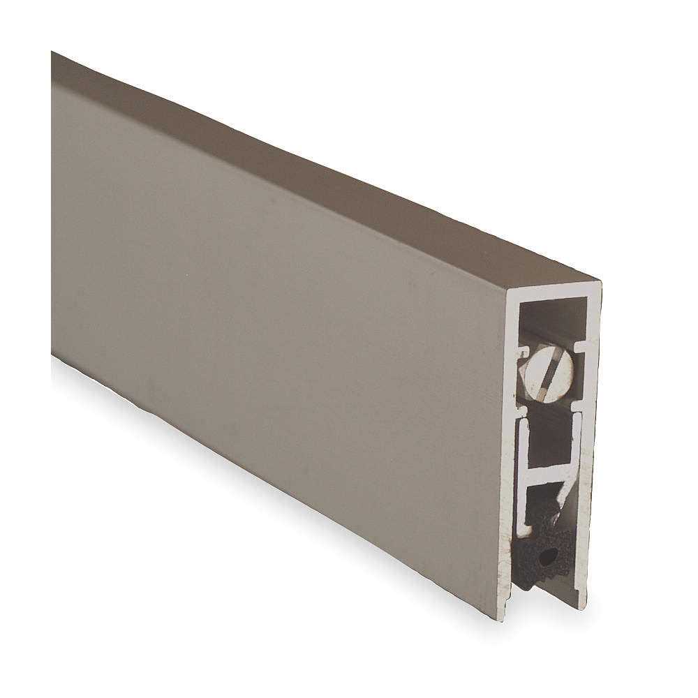Pemko 36 180 deg Aluminum Retainer Weatherstrip with 1 Nylon Brush 18100CNB36 - Zenithce
