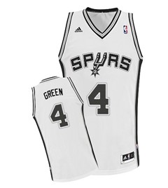 San Antonio Spurs #4 Danny Green White Swingman Jersey - Zenithce