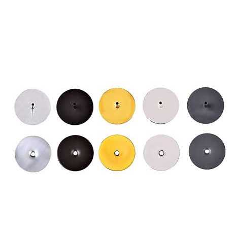 TUFF STRIKE Hole Cover Removed Lockset Filler Plate Door Knob Cover Plate - Zenithce