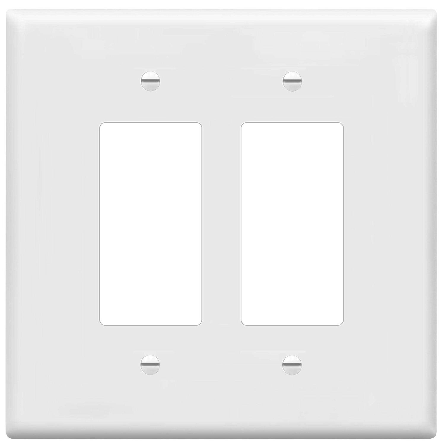 Enerlites Decorator Receptacle Residential Grade Wall Outlet 15A 125V - Zenithce