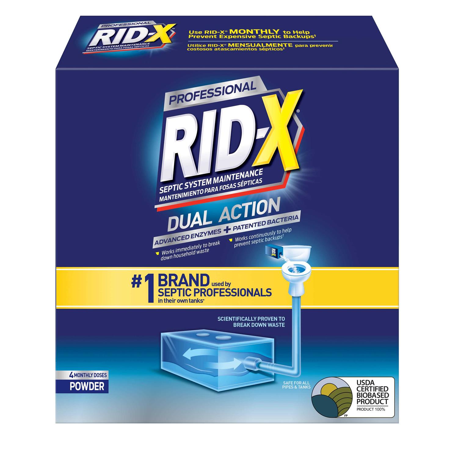 Rid-X Powder Septic Treatment - Zenithce