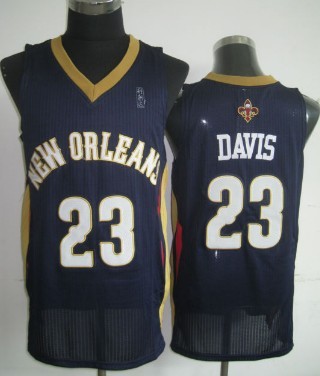 New Orleans Pelicans #23 Anthony Davis Navy Blue Swingman Jersey - Zenithce