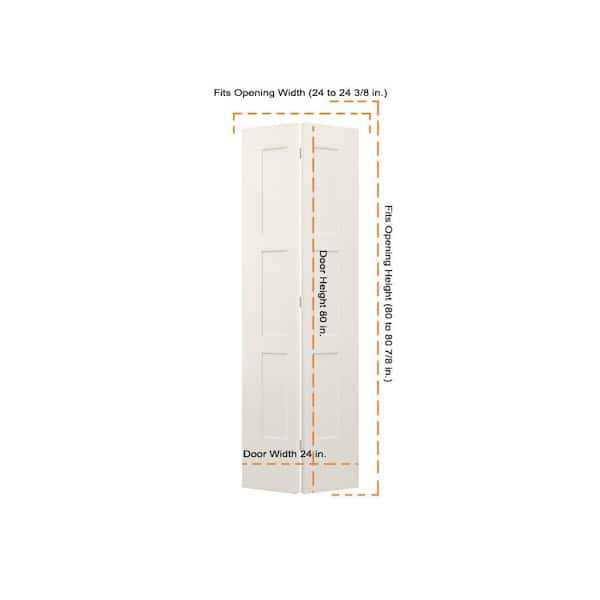 JELD-WEN 80 in. Birkdale Smooth Hollow Core Molded Composite Single Prehung Interior Door - Zenithce