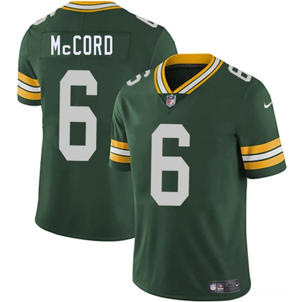 Green Bay Packers #6 Kyle McCord Green 2026 Vapor Untouchable Limited Stitched Jersey - Zenithce