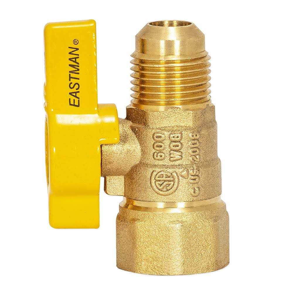 Eastman 60001 Brass Gas Ball Valve - Zenithce