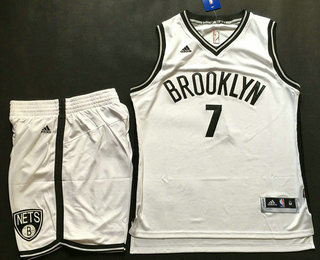 Brooklyn Nets #7 Jeremy Lin White Revolution 30 Swingman Jersey With Shorts - Zenithce