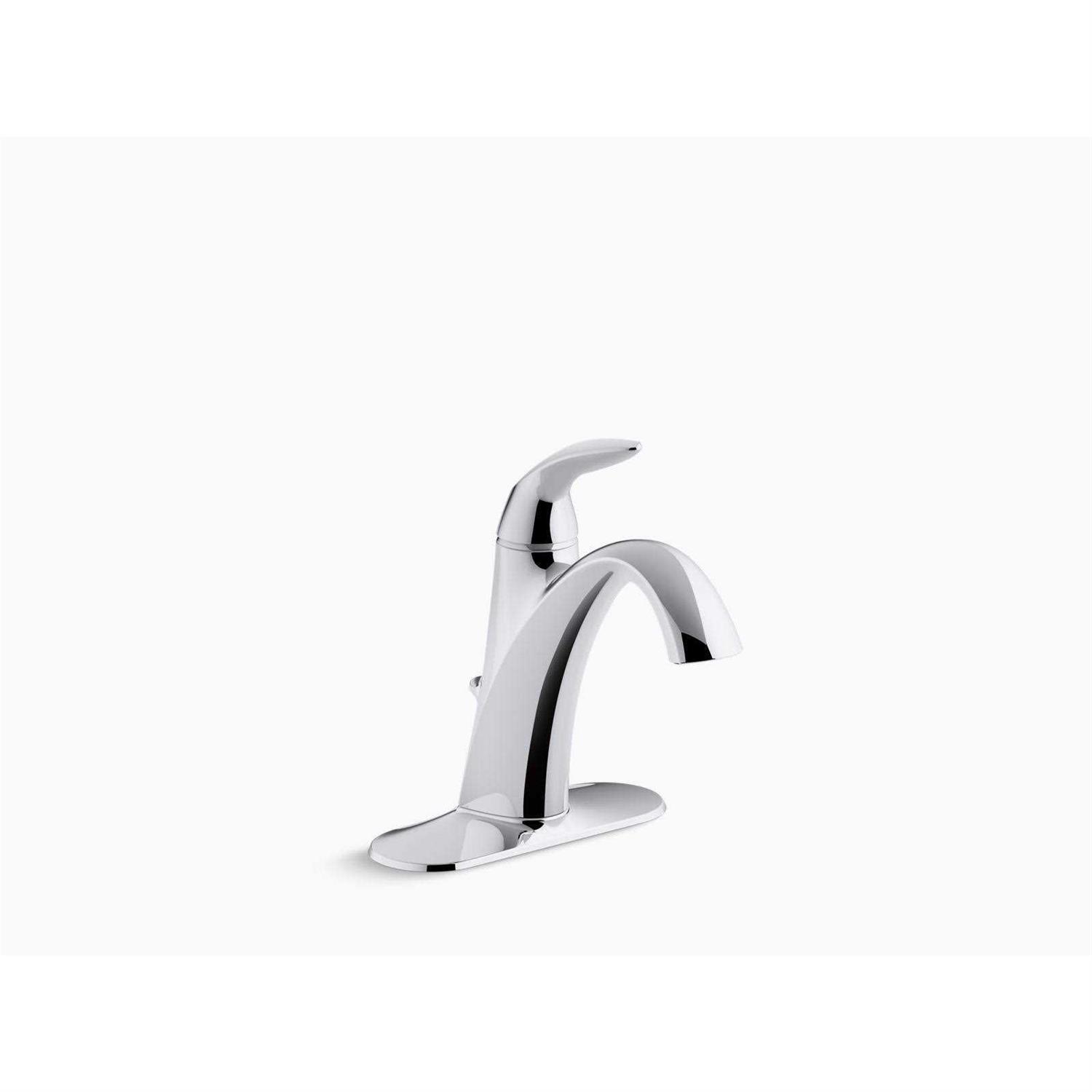 Kohler K-454-4V Memoirs Stately Widespread Bathroom Sink Faucet with Deco Lever Handles - Zenithce