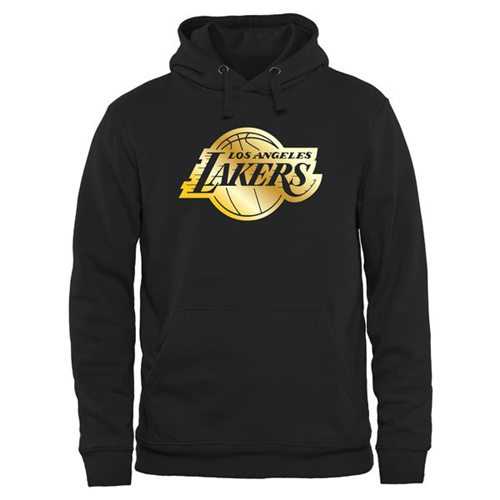 Los Angeles Lakers Gold Collection Pullover Hoodie Black - Zenithce