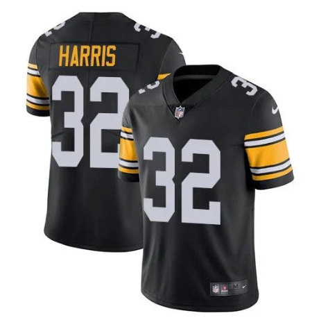 Pittsburgh Steelers #32 Franco Harris Black Vapor Untouchable Limited Stitched Jersey - Zenithce