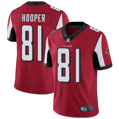 Atlanta Falcons #81 Austin Hooper Red Vapor Untouchable Limited Stitched Jersey - Zenithce