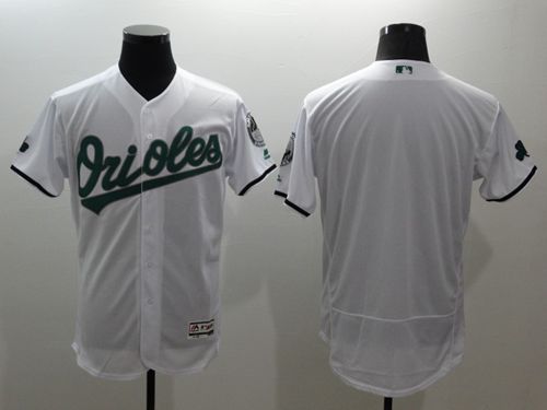 Orioles Blank White Celtic Flexbase Authentic Collection Stitched Jersey - Zenithce