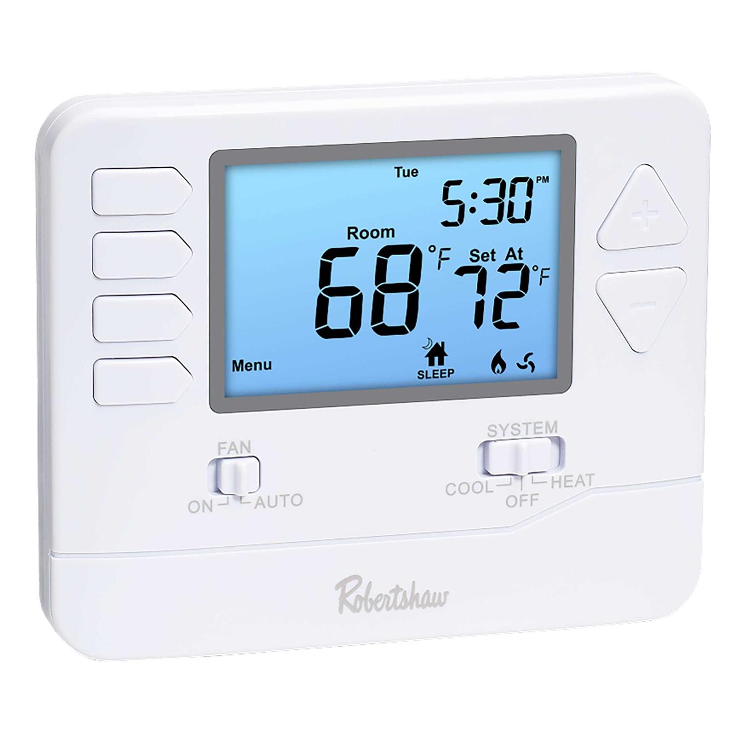Robertshaw RS8210 Non-Programmable Multi-Stage Wall Thermostat - Zenithce