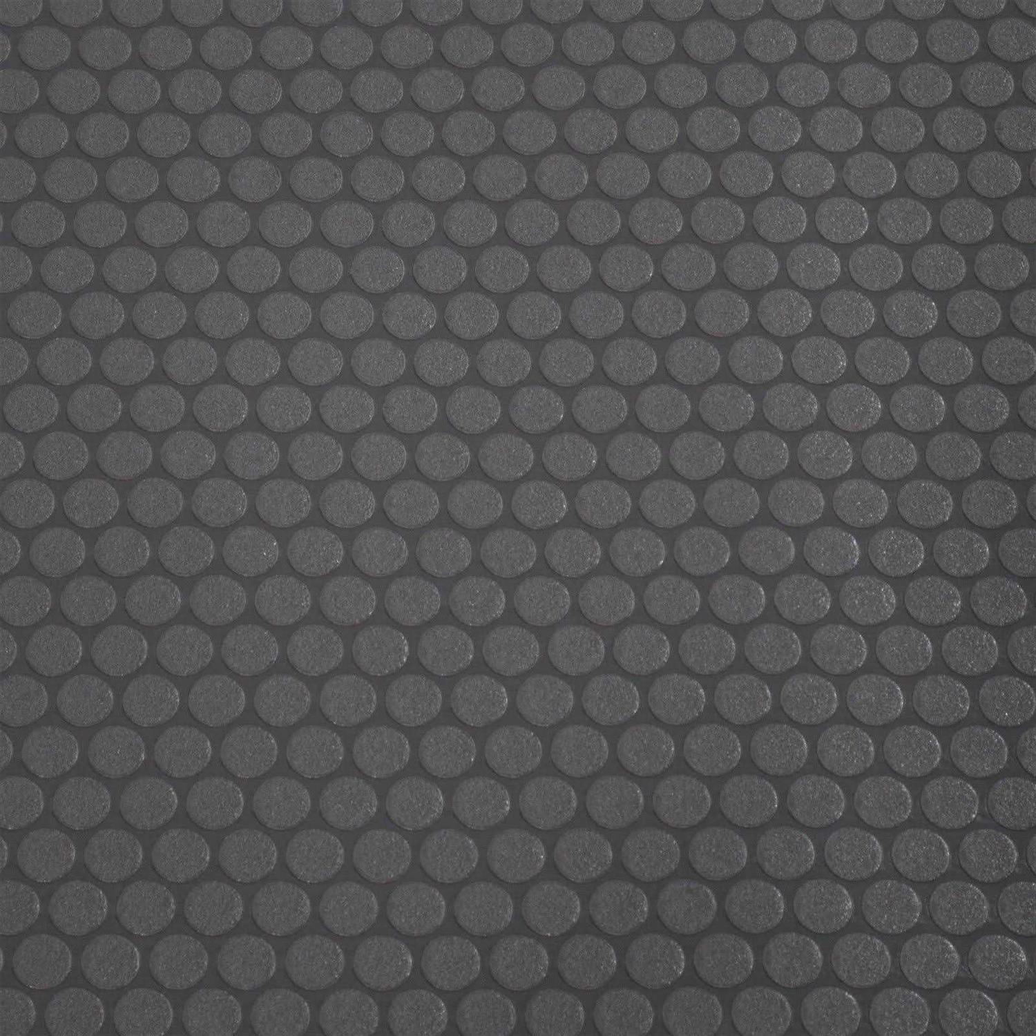 RecPro Nickel Pattern RV Flooring Black 8′ 2 - Zenithce