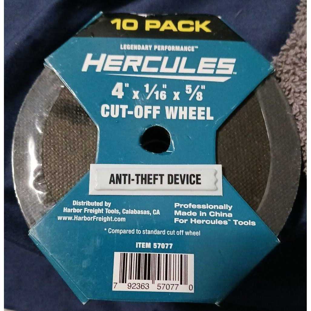 Hercules 1/16 in. x 7/8 in. Type 01/41 Metal Cut-off Wheel - Zenithce