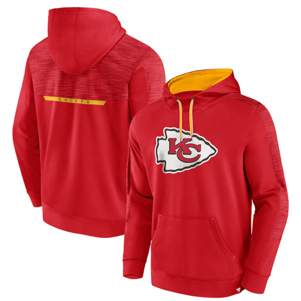 Kansas City Chiefs Red Defender Evo Pullover Hoodie - Zenithce