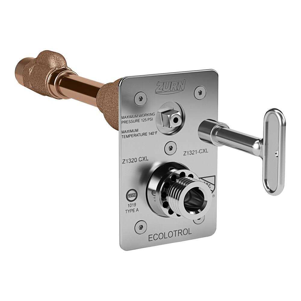 Zurn Z1321-CXL-6 Ecolotrol Wall Hydrant - Zenithce